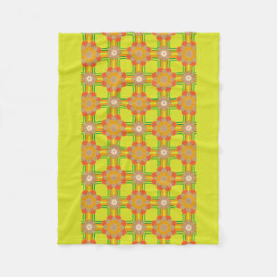 Couverture Polaire Retro / les années 70 Motif Chic Fleece Blanket