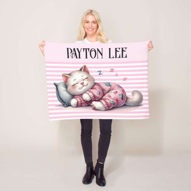 Couverture Polaire Rêves sucrés précieux (En situation)