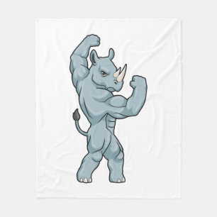 Couverture Polaire Rhino as Bodybuilder extreme