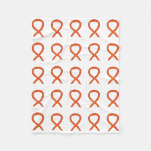 Couverture Polaire Ribbon de sensibilisation au cancer du rein Soft F