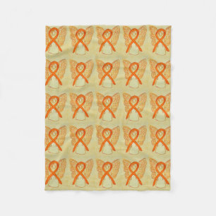 Couverture Polaire Ribbon de sensibilisation au cancer du rein Soft F