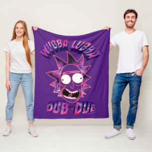Couverture Polaire RICK ET MORTY™   Dub-Dub Lubba Wubba