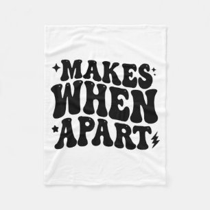 Couverture Polaire Rien n'a de sens puisque nous sommes drôles Design