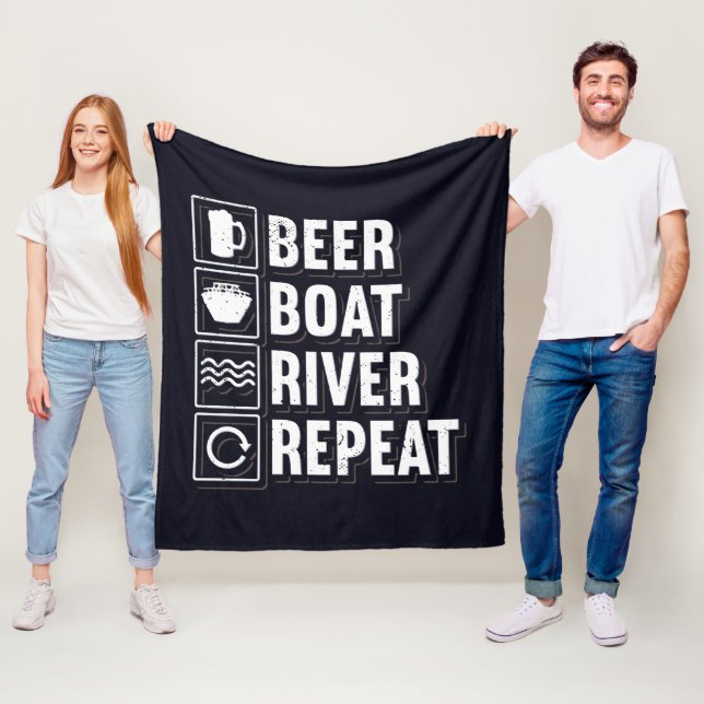 Couverture Polaire Rivière de la bière et de la bière (En situation)