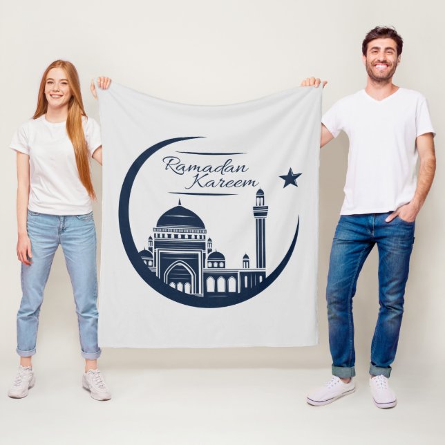 Couverture polaire Rmadan Kareem (En situation)