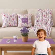 Romantique lila rose pastel Botanique prés de prin