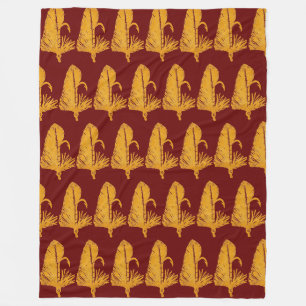 Couverture Polaire Rouge et noir Ibis classique truite mouillée