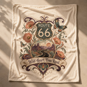 Couverture Polaire Route 66 Randonnée Sauvage Confort