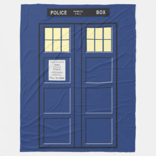 Couverture Polaire Royaume-Uni - Blue Police Public Call Box 1