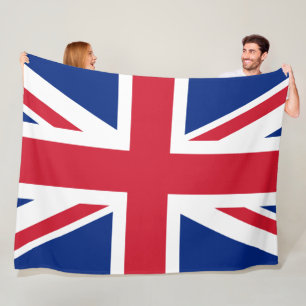 Couverture Polaire Royaume-Uni (British Flag) (Union Jack) (Royaume-U