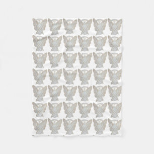 Couverture Polaire Ruban de sensibilisation au cancer du poumon Couve