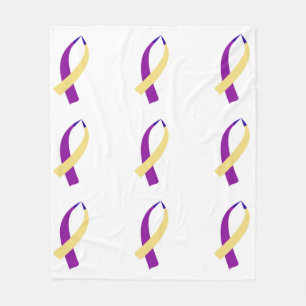 Couverture Polaire Ruban de sensibilisation (cancer de la vessie)