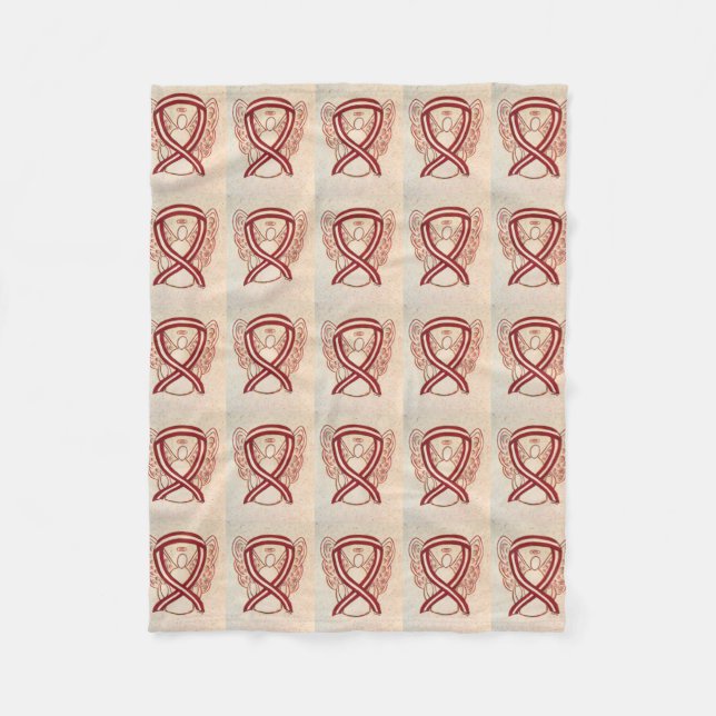Couverture Polaire Ruban souple pour la sensibilisation au cancer de  (Devant)
