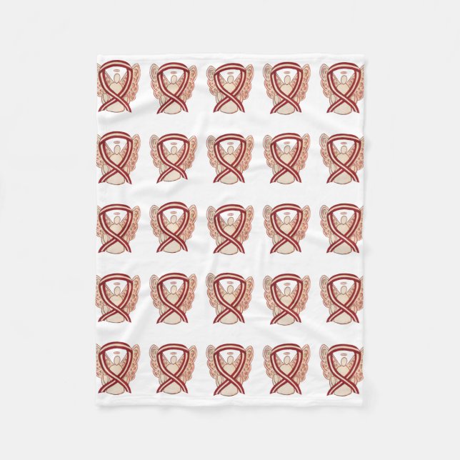 Couverture Polaire Ruban souple pour la sensibilisation au cancer de  (Devant)