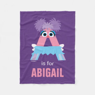 Couverture Polaire Rue Sésame   A est pour Abby