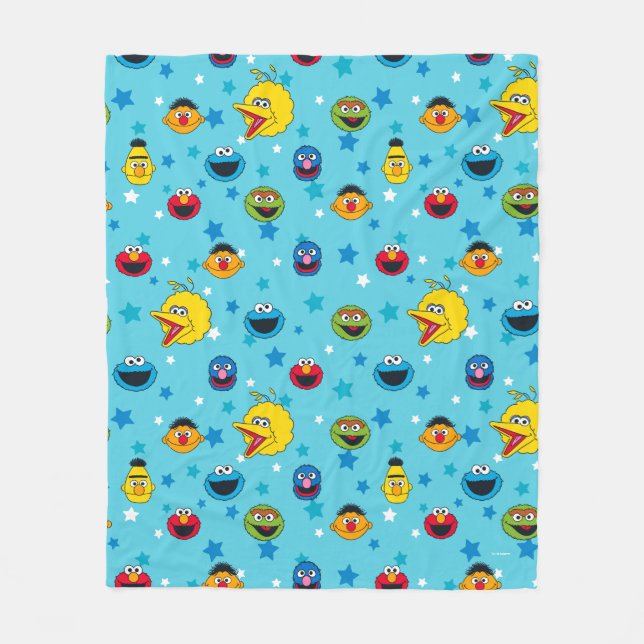 Couverture Polaire Rue Sésame | Best Friends Star Motif (Devant)