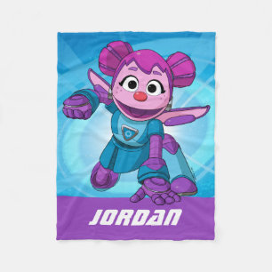 Couverture Polaire Rue Sésame   Mécaniciens Abby   Ajouter un nom