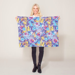 Couverture Polaire Rue Sésame Motif de danse Super