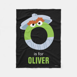 Couverture Polaire Rue Sésame   O est pour Oscar