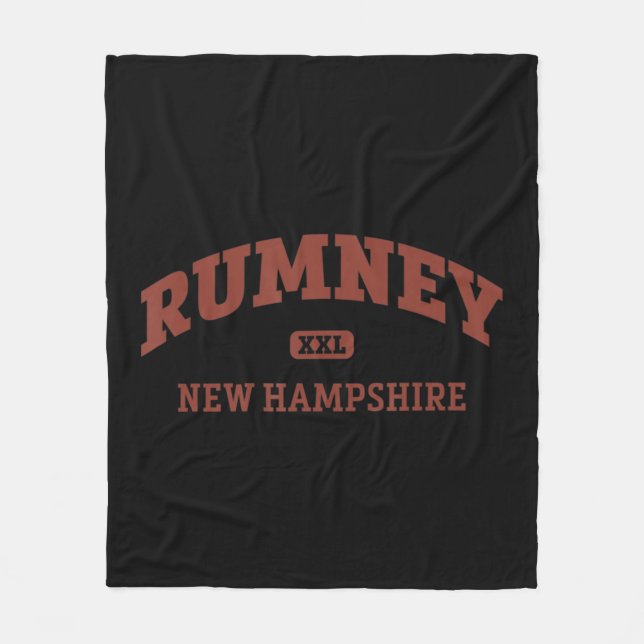 Couverture Polaire Rumney College Style Rock Escalade Area Design (Devant)