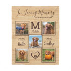 Rustique En Mémoire Amoureuse Photo Collage Pet Me