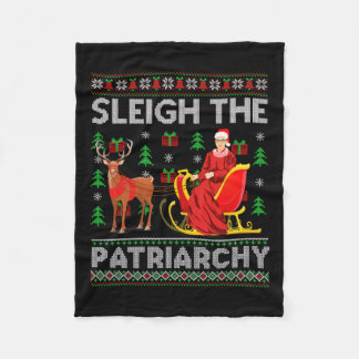 Couverture Polaire Ruth Bader Ginsburg Rbg Xmas Sleigh P