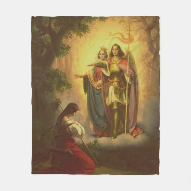 Couverture Polaire Saint Jeanne d'Arc (Devant)