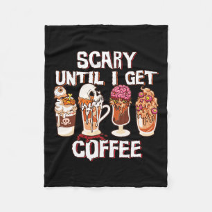 Couverture Polaire Saison Latte Automne Halloween Effrayant Jusqu'À C