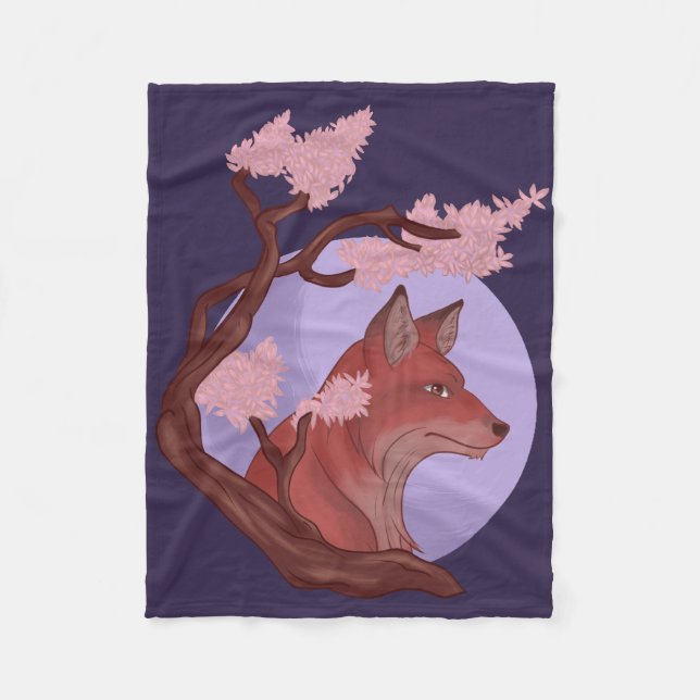 Couverture Polaire Sakura Fox (Devant)