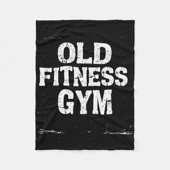 Couverture Polaire Salle De Fitness (Devant)