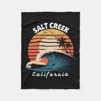Couverture Polaire Salt Creek Beach California Women Men Surfboarding