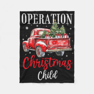 Couverture Polaire Samaritan's Purse Operation Christmas Child Funny 