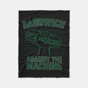 Couverture Polaire Sandwich contre la machine Activisme litique vinta