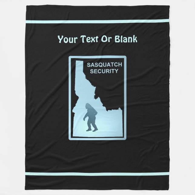 Couverture Polaire Sasquatch Security - Idaho (Devant)