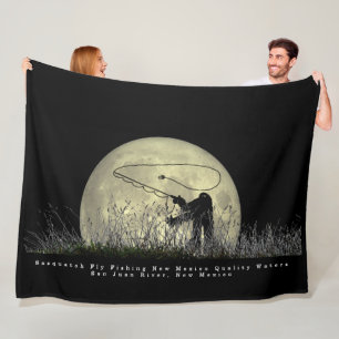 Couverture Polaire Sasquatch Vol Pêche Fleece Blanche