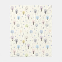 Scandinavian Forest Motif sans couture