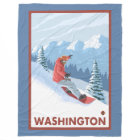 Scène de surfeur - Washington