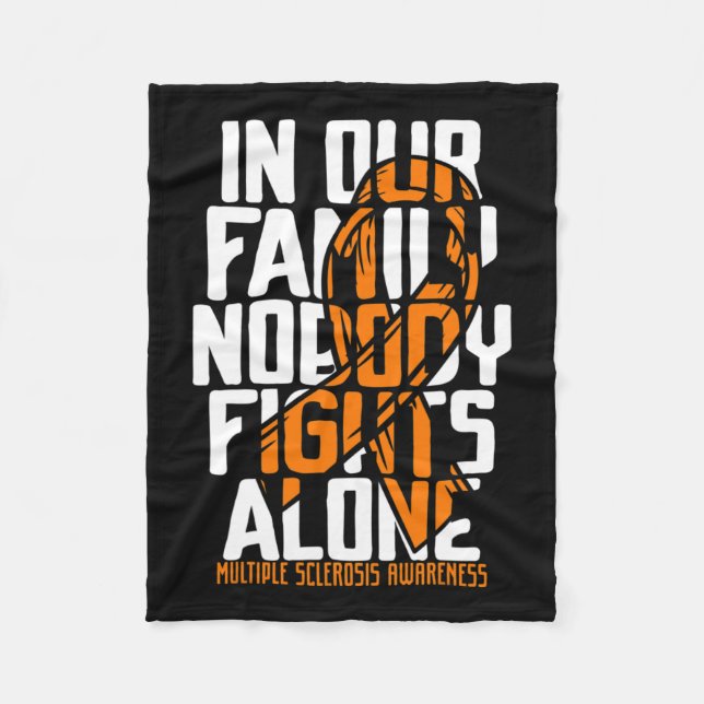 Couverture Polaire Sclérose en plaques Mme Soutien Sclérose en plaque (Devant)