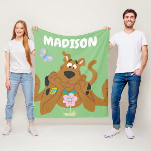 Couverture Polaire Scooby-Doo Admirant Fleur