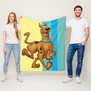 Couverture Polaire Scooby-Doo Joyeuse Marche