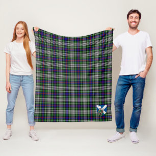 Couverture Polaire Scotts Davidson de Tulloch robe Tartan Plaid