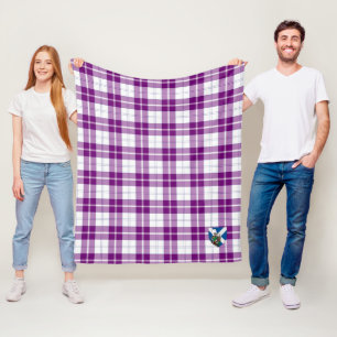 Couverture Polaire Scotts Dunlop robe Tartan Plaid