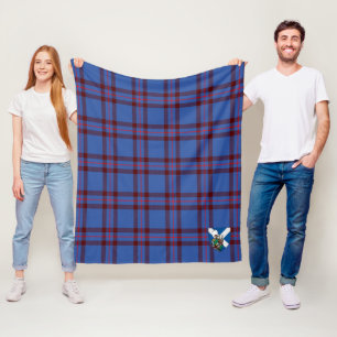 Couverture Polaire Scotts Elliot Tartan Plaid
