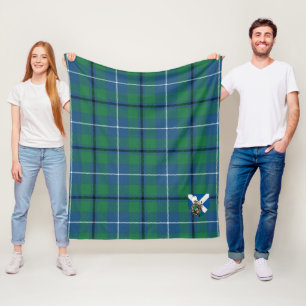 Couverture Polaire Scotts Glen Ancien Tartan Plaid