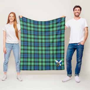 Couverture Polaire Scotts Graham De Montrose Ancien Tartan Plaid
