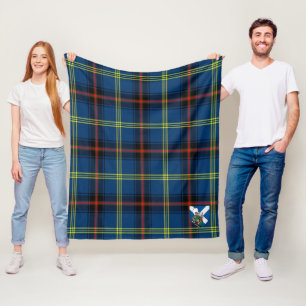 Couverture Polaire Scotts Grewar Tartan Plaid