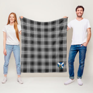 Couverture Polaire Scotts Grey Douglas Tartan Plaid