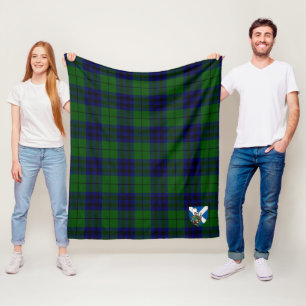 Couverture Polaire Scotts Keith Moderne Tartan Plaid