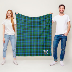 Couverture Polaire Scotts Lyon Tartan Plaid