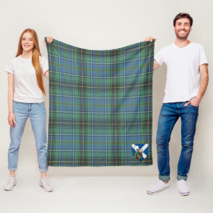 Couverture Polaire Scotts MacInnes Ancient Tartan Plaid